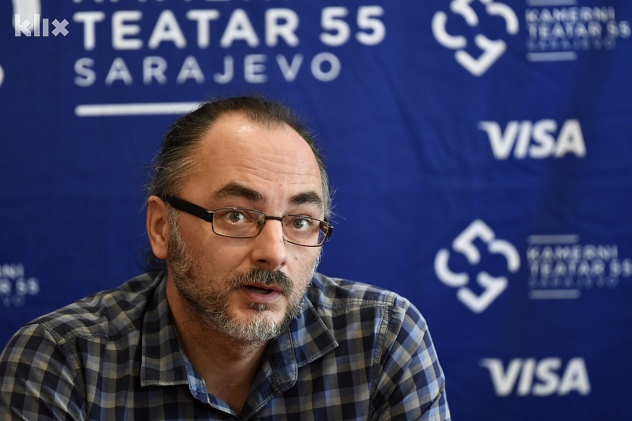 Press konferenicija povodom aktuelnih dešavanja u Kamernom teatru 55 (Foto: D. S./Klix.ba)
