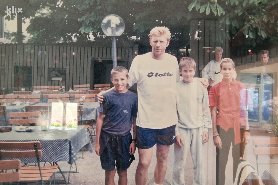 Boris Becker i teniseri iz Međugorja
