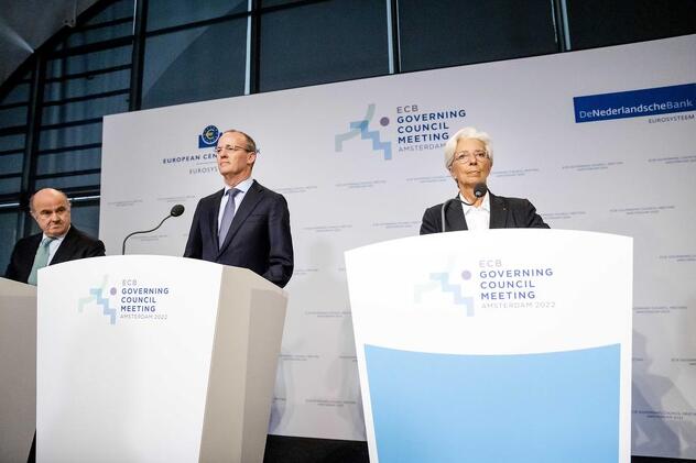 Sastanak čelnika Evropske centralne banke u Amsterdamu (Foto: EPA-EFE)