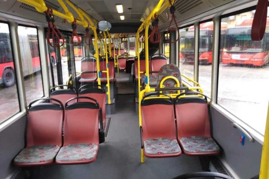Unutrašnjost kupljenih autobusa (Foto: Facebook GRAS Sarajevo)