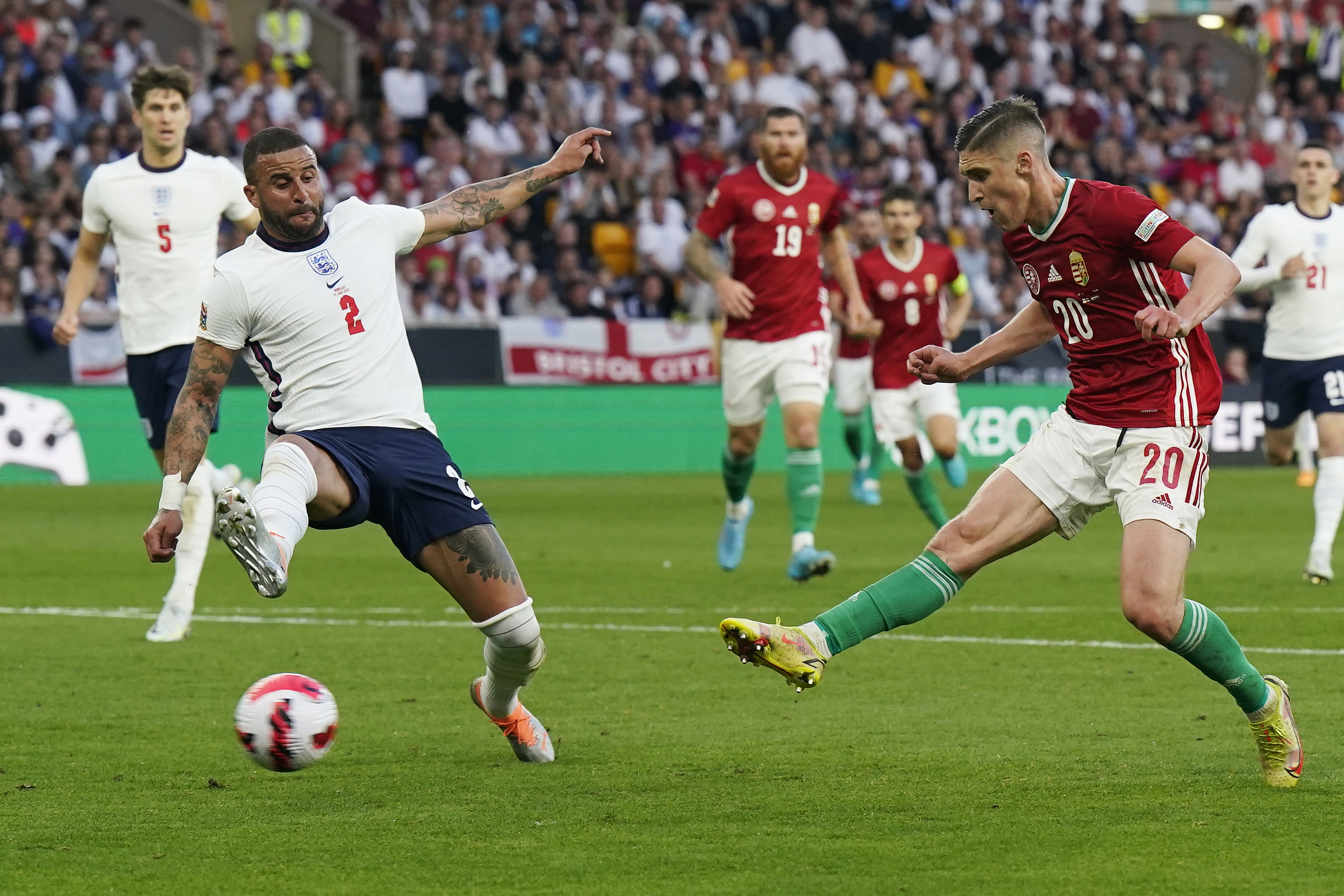 Engleska - Mađarska (Foto: EPA-EFE)