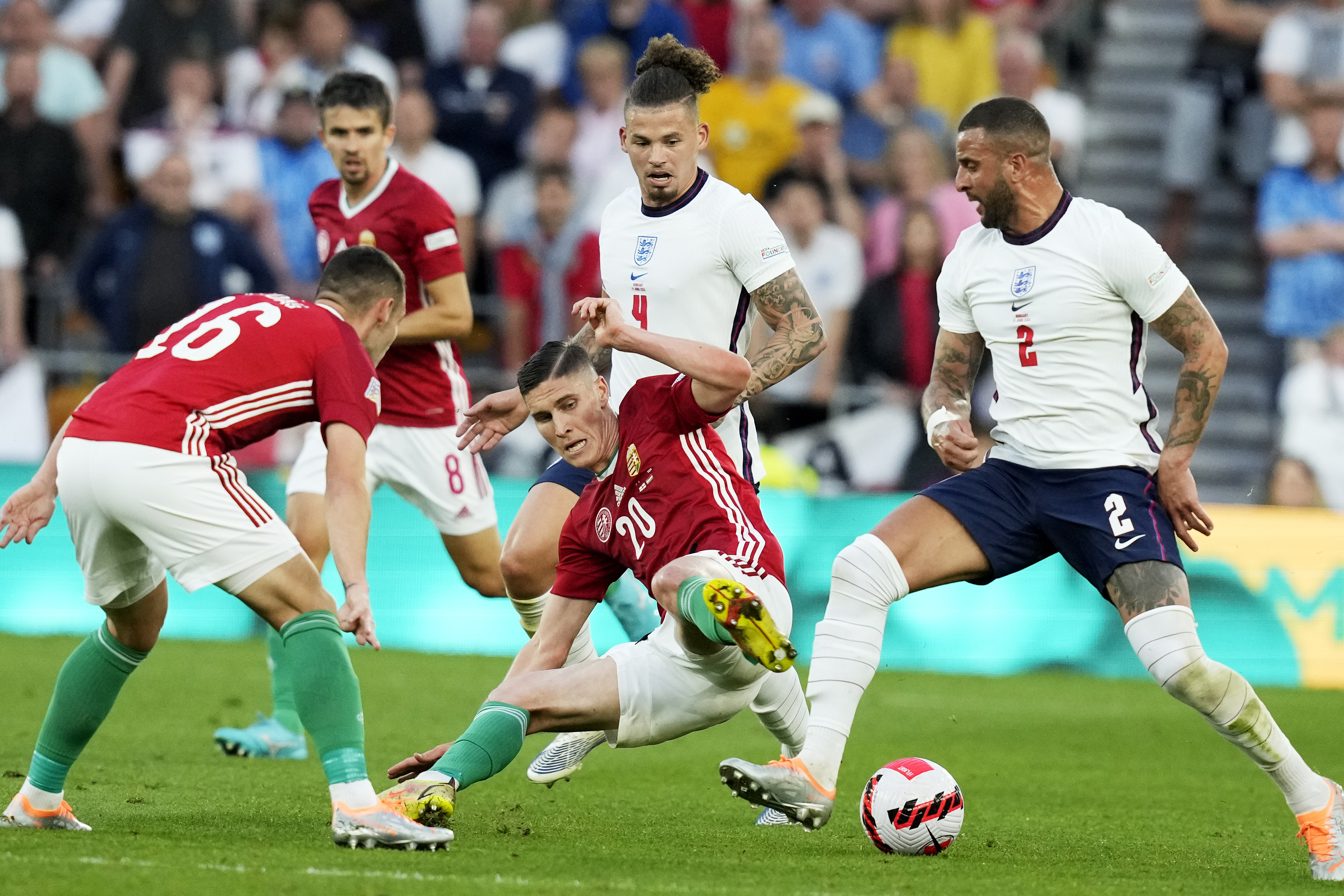 Engleska - Mađarska (Foto: EPA-EFE)