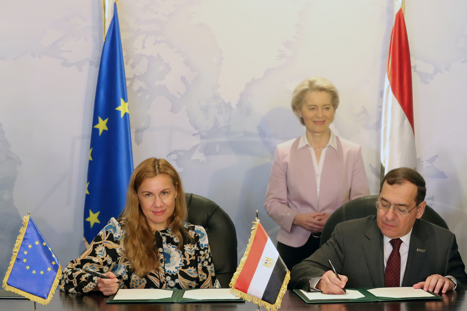 Predstavnici EU i Egipta (Foto: EPA-EFE)