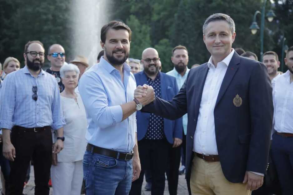 Načelnik Ilidže Nermin Muzur i Bećirović (Foto: SDP)