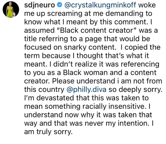 Screenshot: Instagram