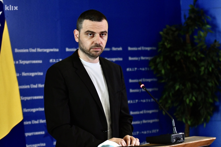 Saša Magazinović, državni parlamentarac SDP-a (Foto: D. S./Klix.ba)