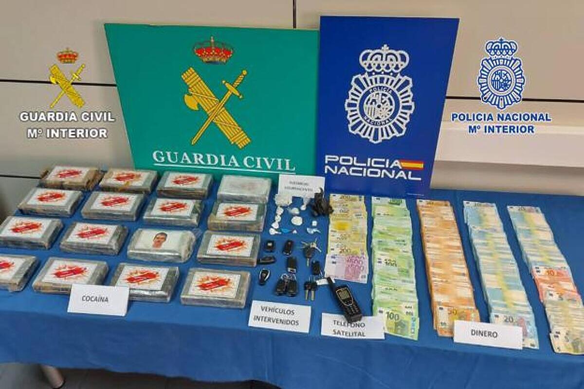 Policija tokom akcije zaplijenila 26 kilograma kokaina (Foto: Twitter)