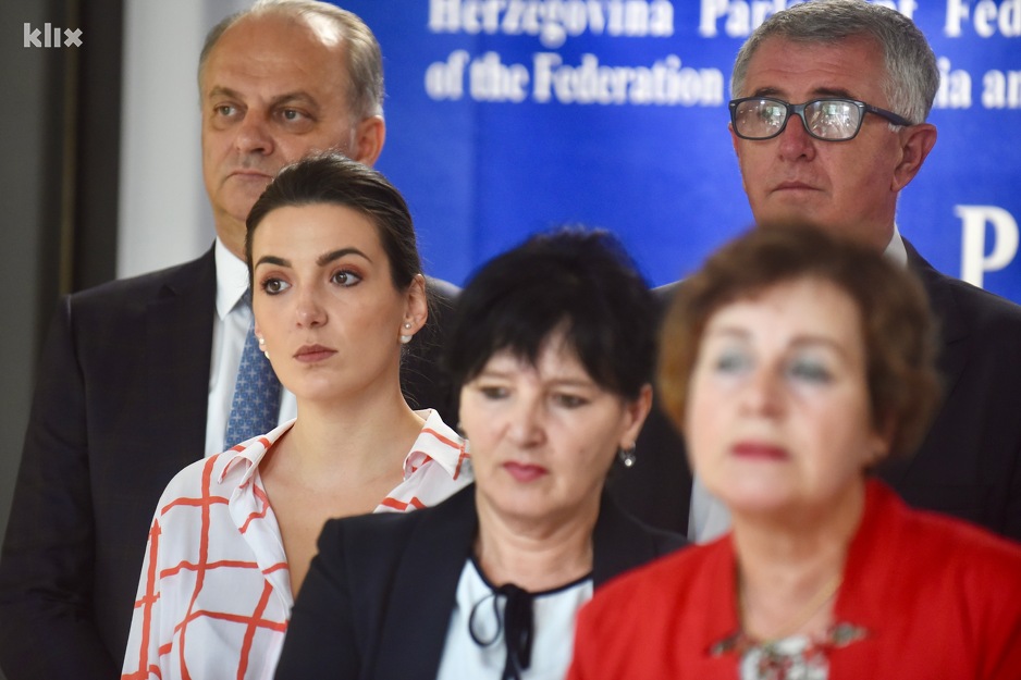 Zastupnici SDP-a u Parlamentu FBiH (Foto: T. S./Klix.ba)
