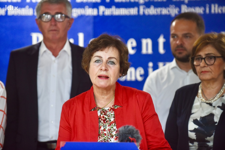Jasmina Zubić, zastupnica SDP-a u Parlamentu FBiH (Foto: T. S./Klix.ba)