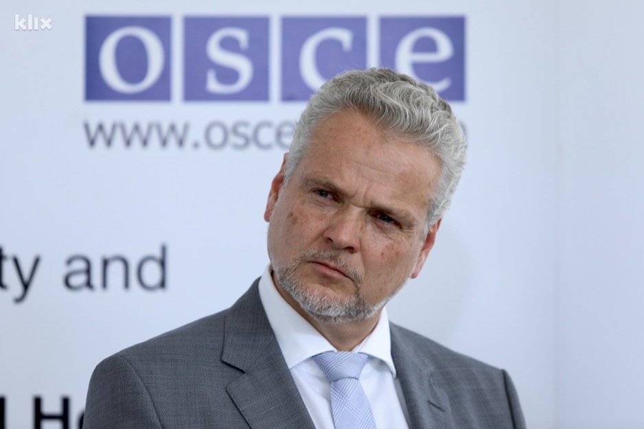 Johan Sattler, šef delegacije EU i specijalni izaslanik EU u BiH (Foto: I. L./Klix.ba)