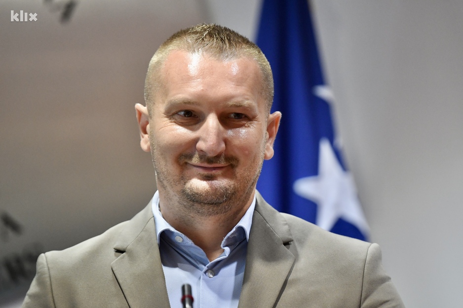 Ministar pravde BiH Josip Grubeša (Foto: D. S./Klix.ba)