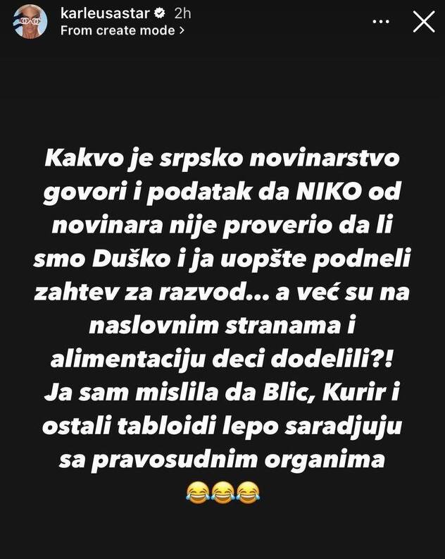 Foto: Instagram/karleusastar