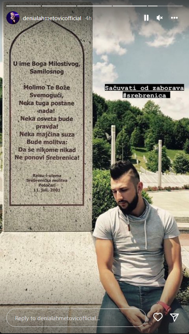 Denial Ahmetović (Foto: Instagram)