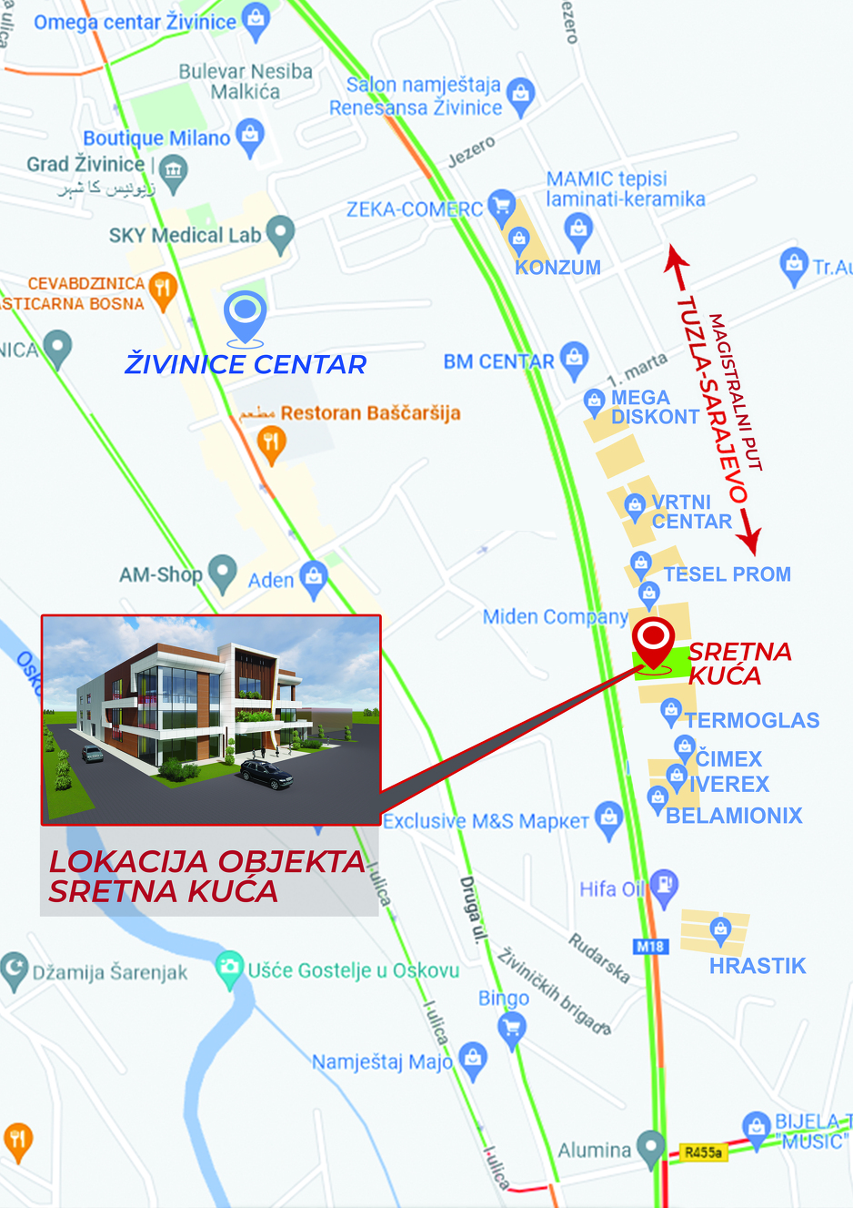 Lokacija objekta