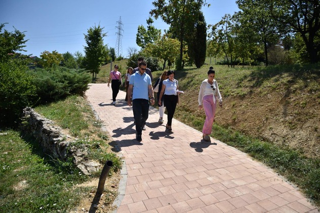 Načelnik Semir Efendić posjetio pješačku stazu (Foto: Općina Novi Grad Sarajevo)