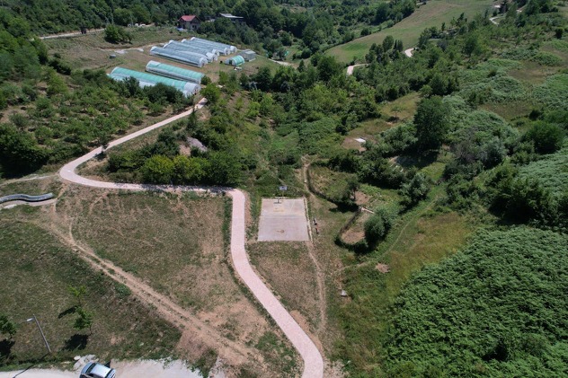 Pješačka staza od podnožja brda Mojmilo do Eko Kuće (Foto: Općina Novi Grad Sarajevo)