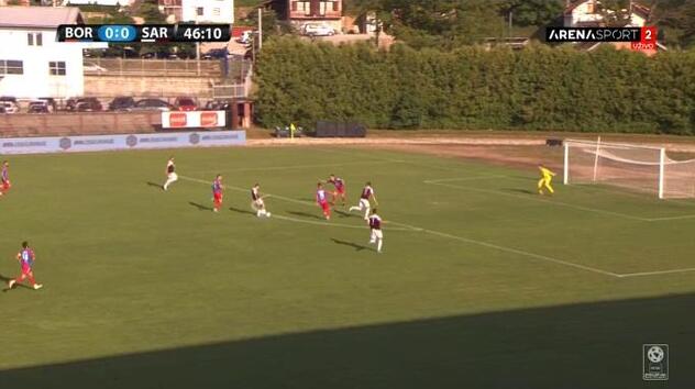 Trenutak kada je Varešanović pogodio za vodstvo Sarajeva