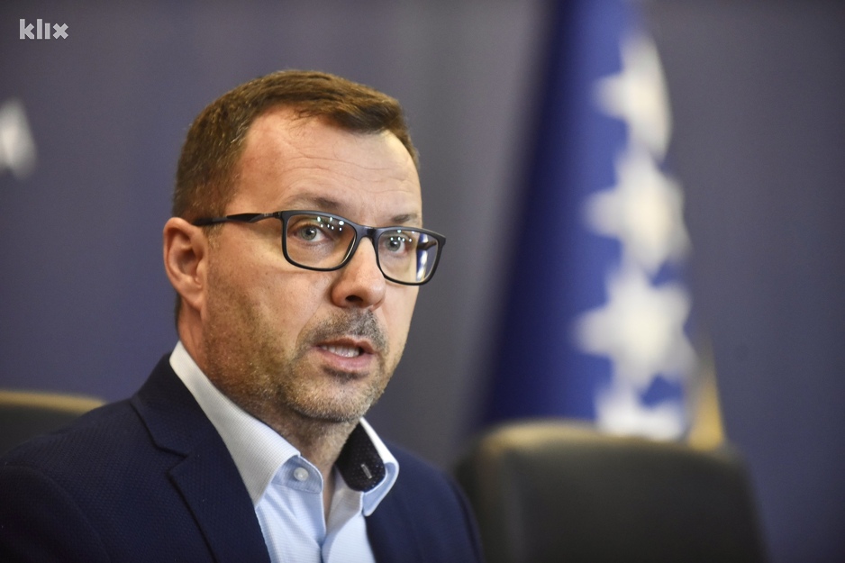 Federalni ministar energetike Nermin Džindić (Foto: T. S./Klix.ba)