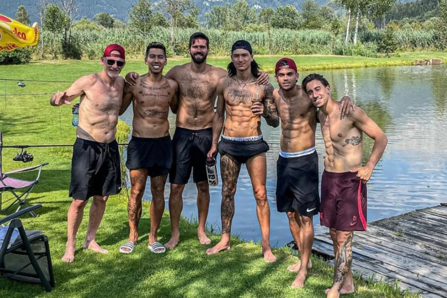 Taffarel, Firmino, Alisson, Nunez, Diaz i Tsimikas