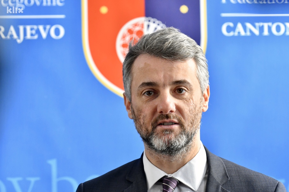 Edin Forto, premijer Kantona Sarajevo (Foto: T. S./Klix.ba)