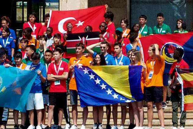 Učenici sarajevske Druge gimnazije na STEM olimpijadi (Foto: Druga gimnazija Sarajevo)