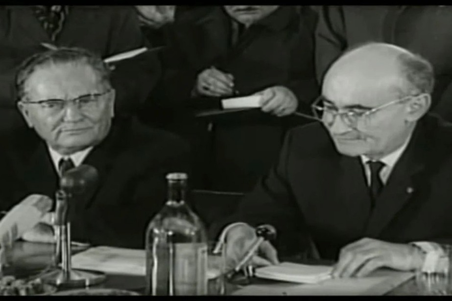 Josip Broz Tito i Emerik Blum