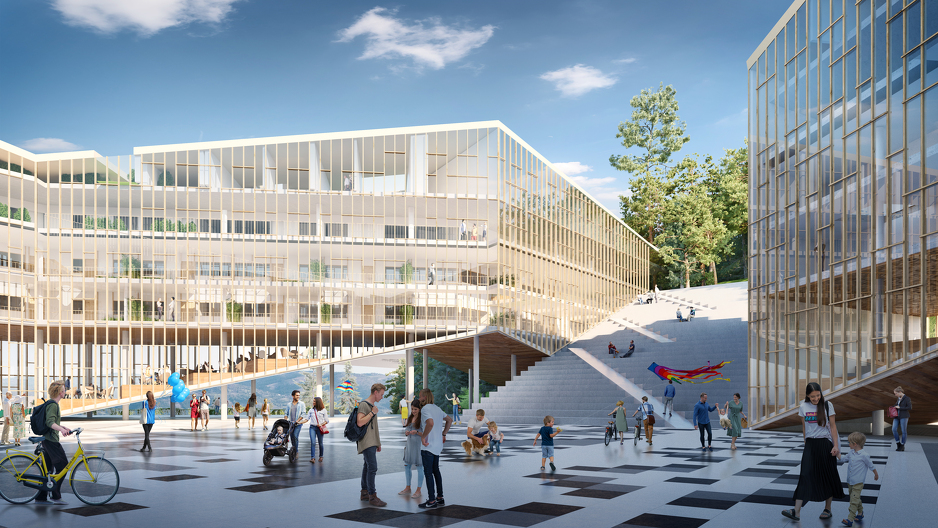 ROOF GARDENS SQUARE na kojem su planirani različiti sadržaji