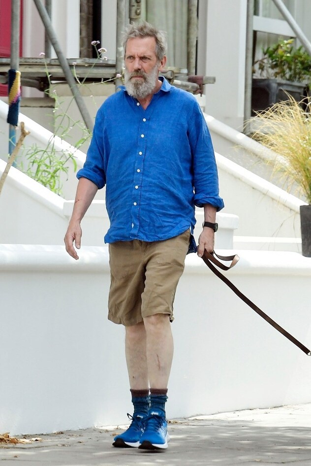 Hugh Laurie u šetnji Londonom