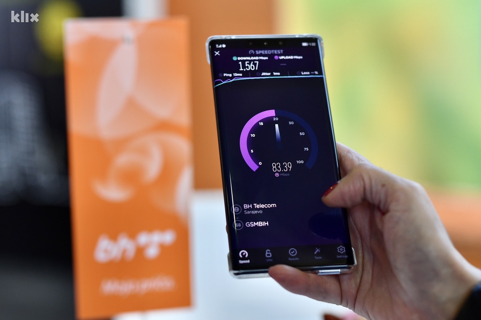 5G mreža jedan od važnijih projekata BH Telecoma (Foto: T. S./Klix.ba)