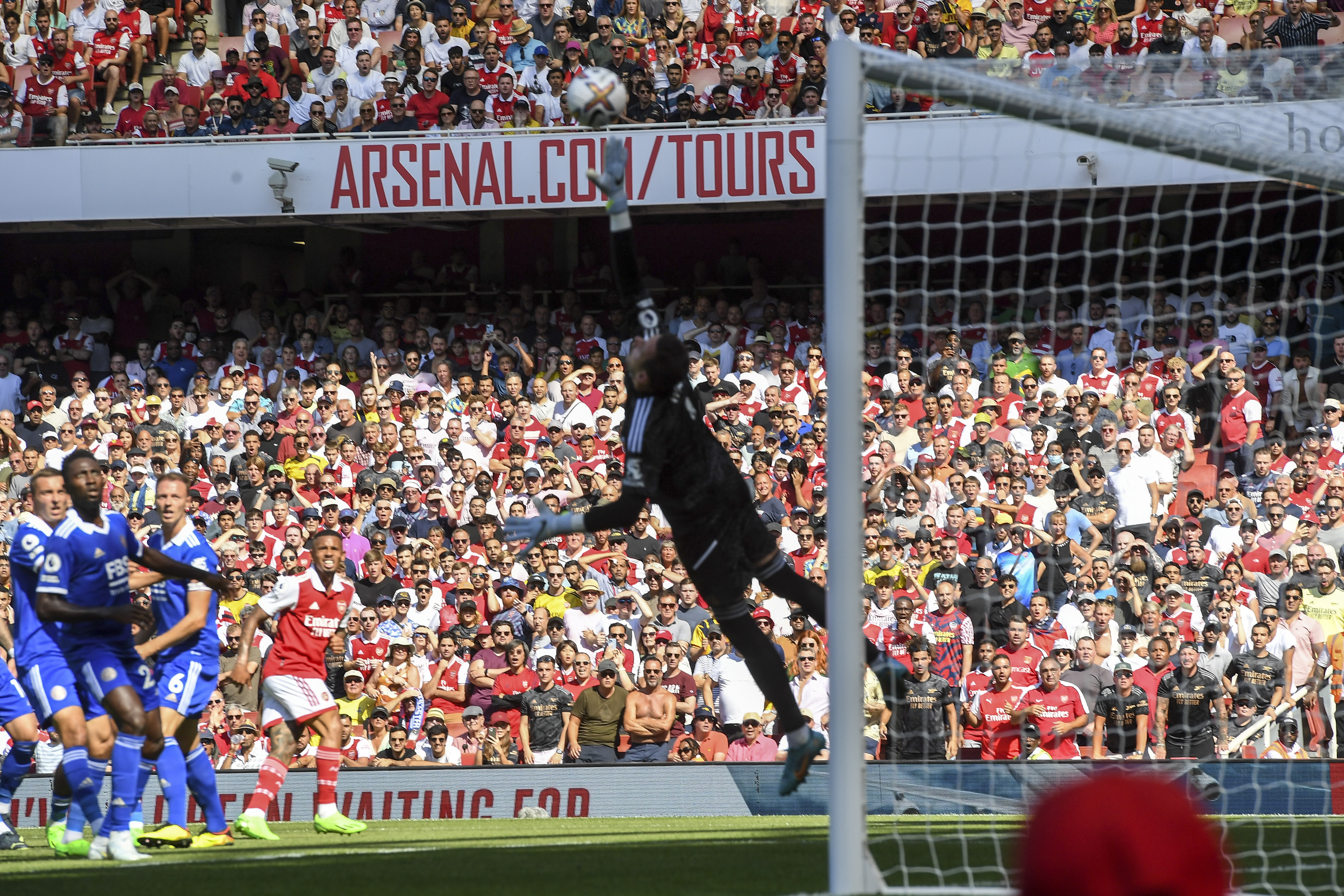 Arsenal - Leicester (Foto: EPA-EFE)