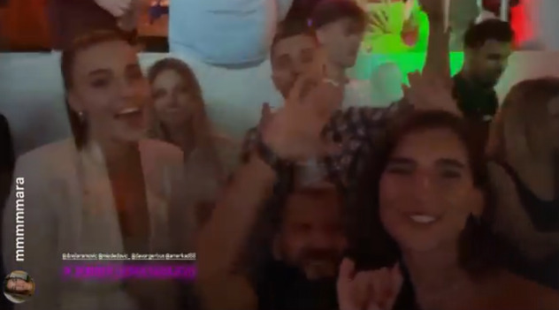 Džejla Ramović u provodu (Screenshot)