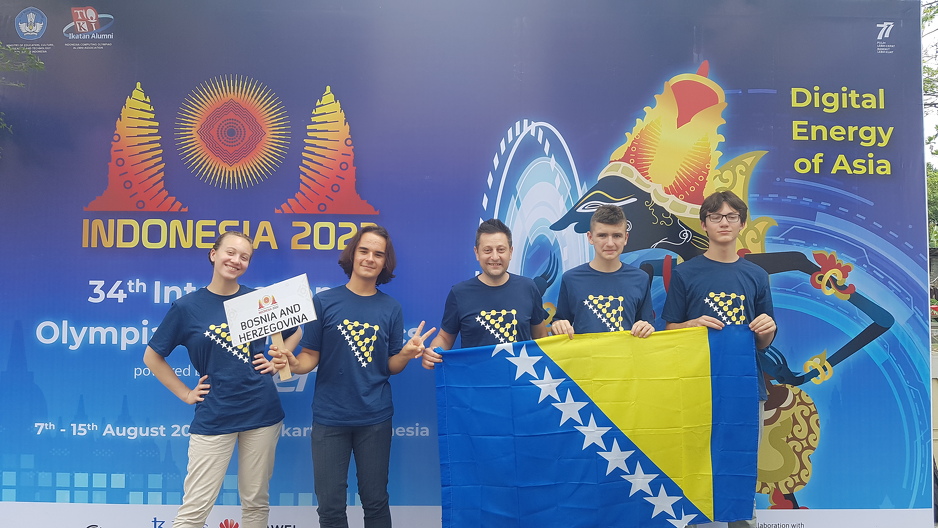 Predstavnici BiH na Internacionalnoj olimpijadi iz informatike