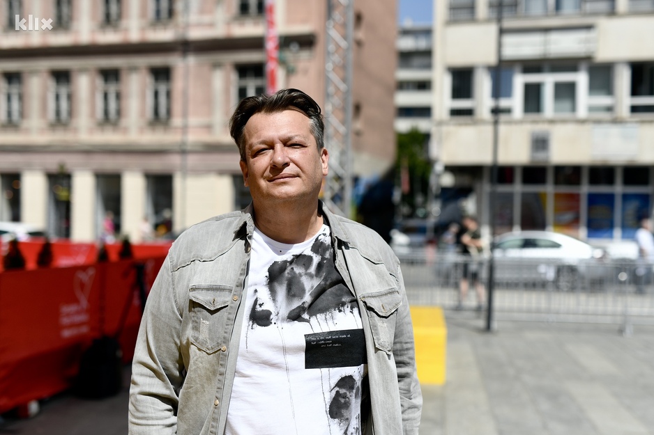 Perkić pojašnjava da je filmom htio predstaviti jednu vremensku epohu (Foto: T. S./Klix.ba)