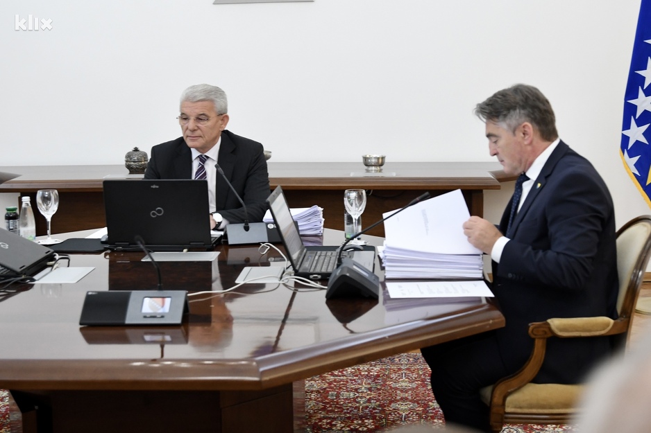 Šefik Džaferović i Željko Komšić (Foto: D. S./Klix.ba)