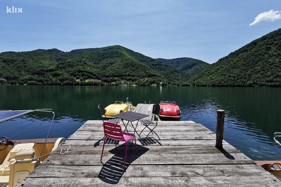 Plivsko jezero u Jajcu (Foto: E. M./Klix.ba)