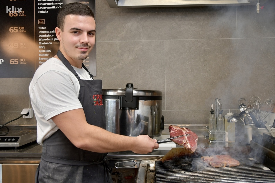 Steak je vrhunski specijalitet (Foto: I. Š./Klix.ba)