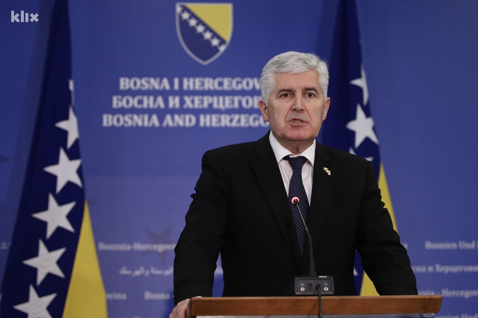 Trlin: Zadovoljan sam odnosom Čovića prema sarajevskom HDZ-u (Foto: I. L./Klix.ba)