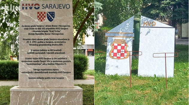 Spomenik HVO-u i dalje izaziva rasprave (Foto: Klix.ba)