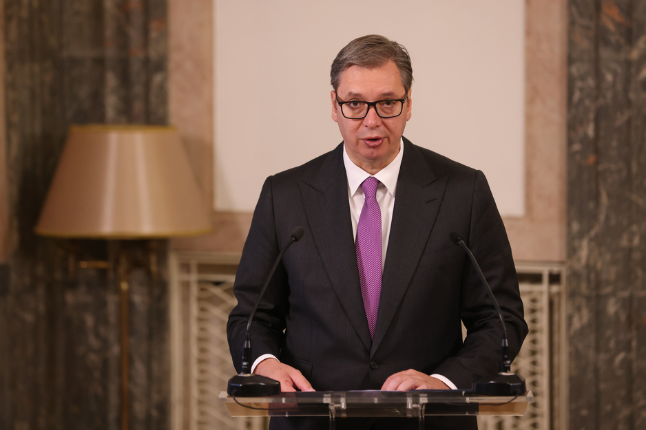 Vučić najavio težak period za Srbiju (Foto: EPA-EFE)