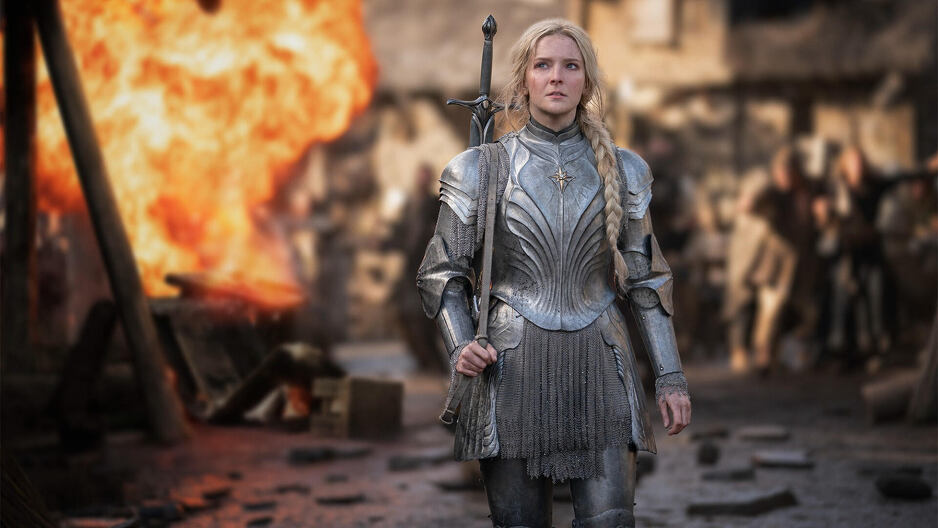 Morfydd Clark kao Galadriel u seriji The Rings of Power
