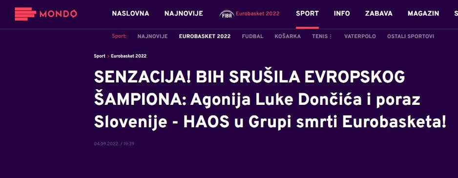 Naslov na Mondo.rs