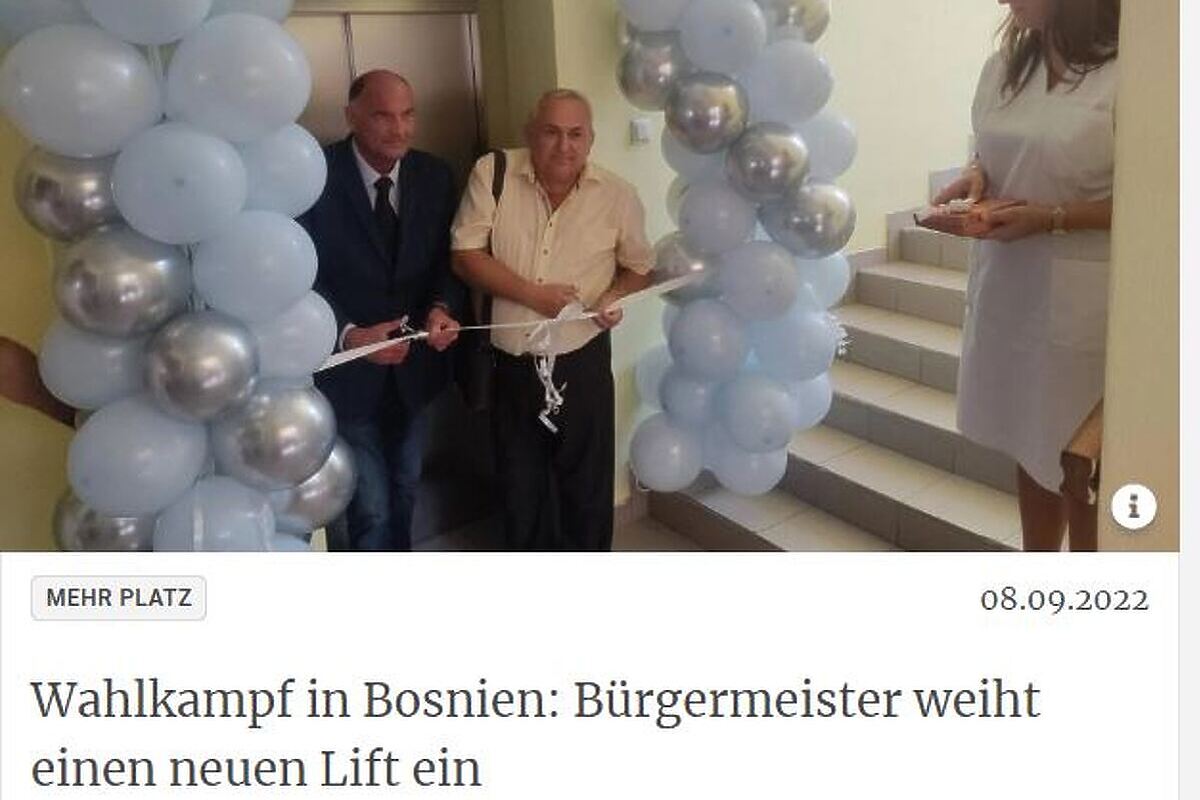 Screenshot: Kurier