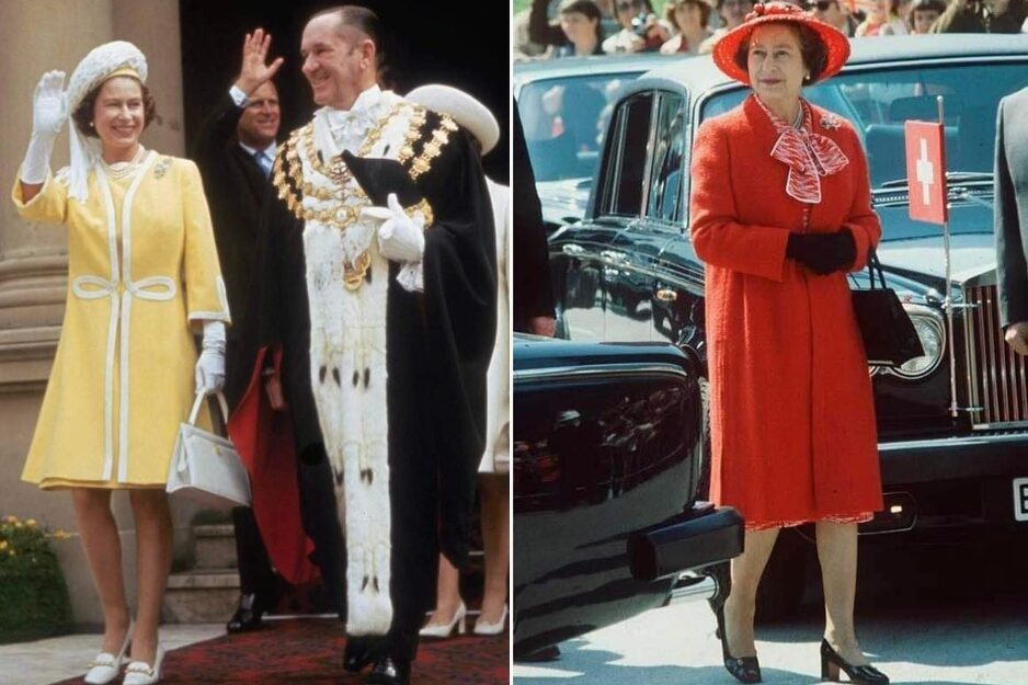 Nakon krunidbe nosila je veselije boje, ovako je izgledala tokom 70-ih i 80-ih (Foto: Twitter)