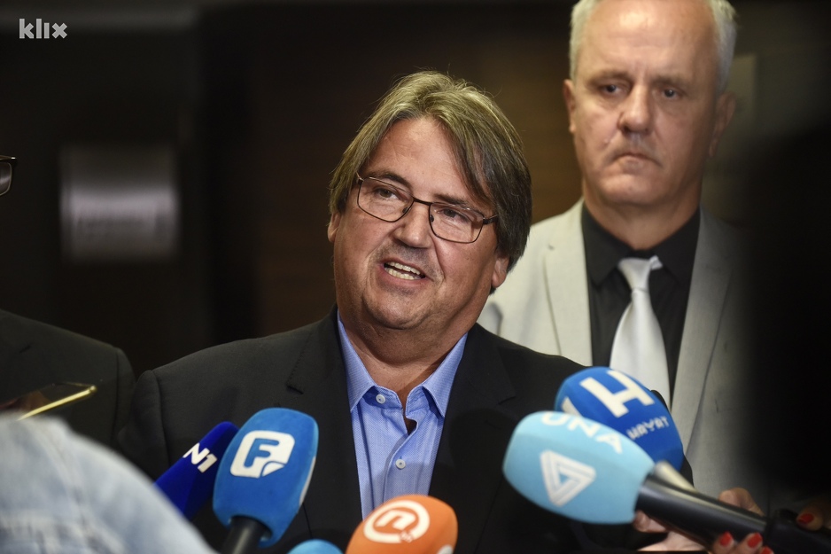 Josef Muchitsch, član saveza parlamenta Austrije i predsjednik parlamentarnog odbora za socijalna pitanja (Foto: T. S./Klix.ba)