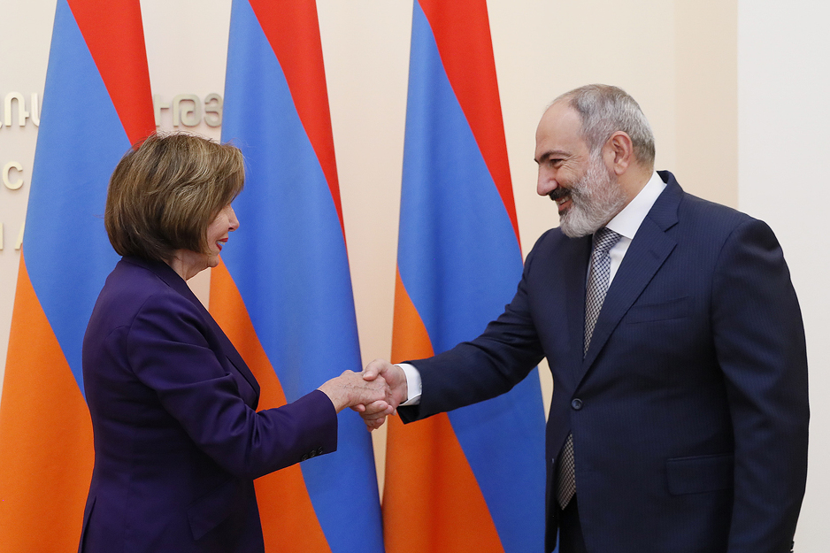 Nancy Pelosi u Erevanu (Foto: EPA-EFE)