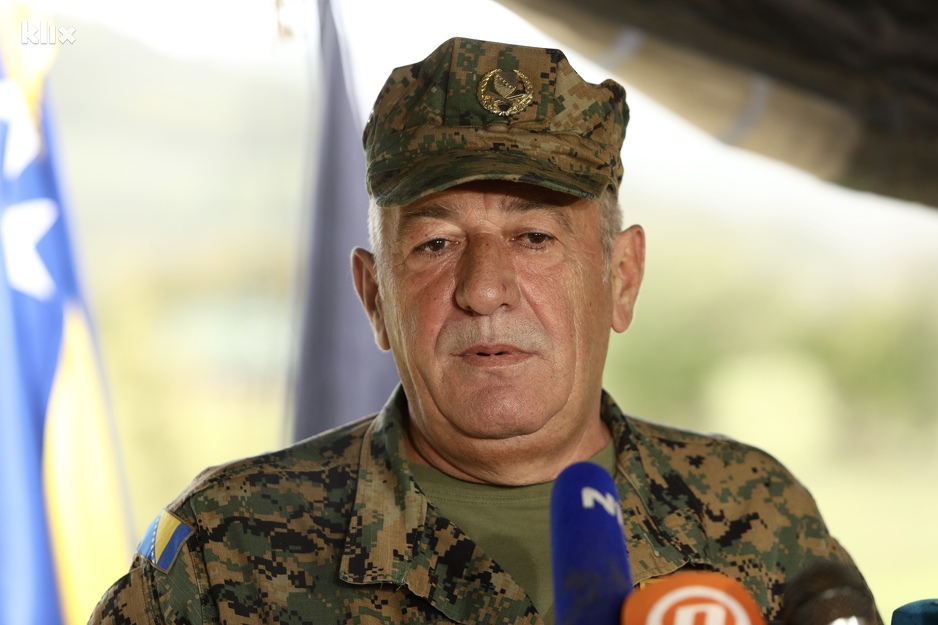 Radovan Ilić, komadant operativne komande general major (Foto: I. L./Klix.ba)