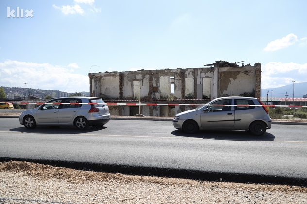 Gradilište dionice kojom se spajaju autoput i Deveta transverzala (Foto: I. L./Klix.ba)
