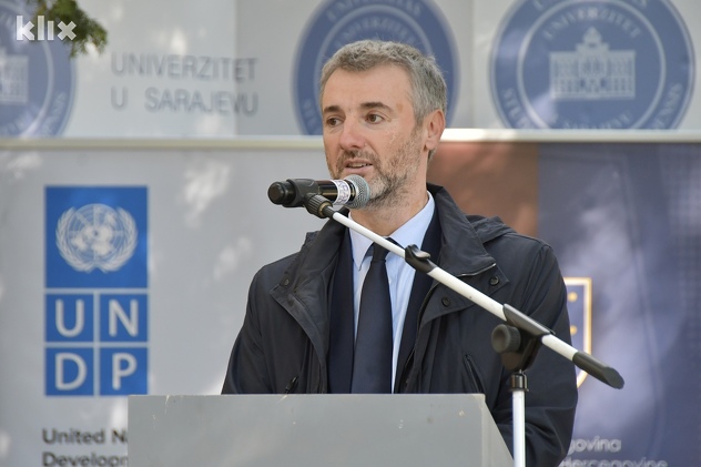 Edin Forto, premijer Kantona Sarajevo (Foto: I. Š./Klix.ba)