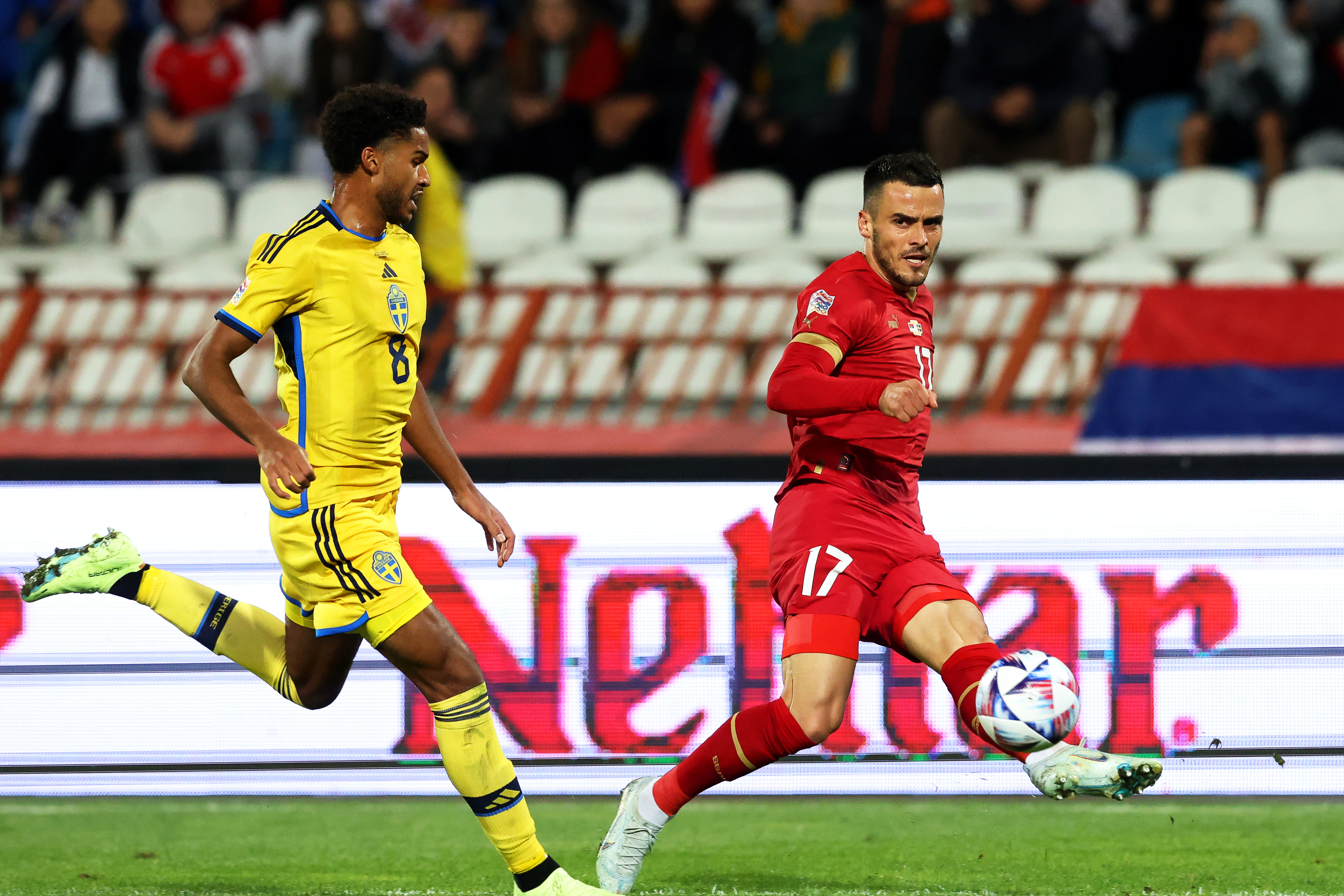 Srbija - Švedska (Foto: EPA-EFE)