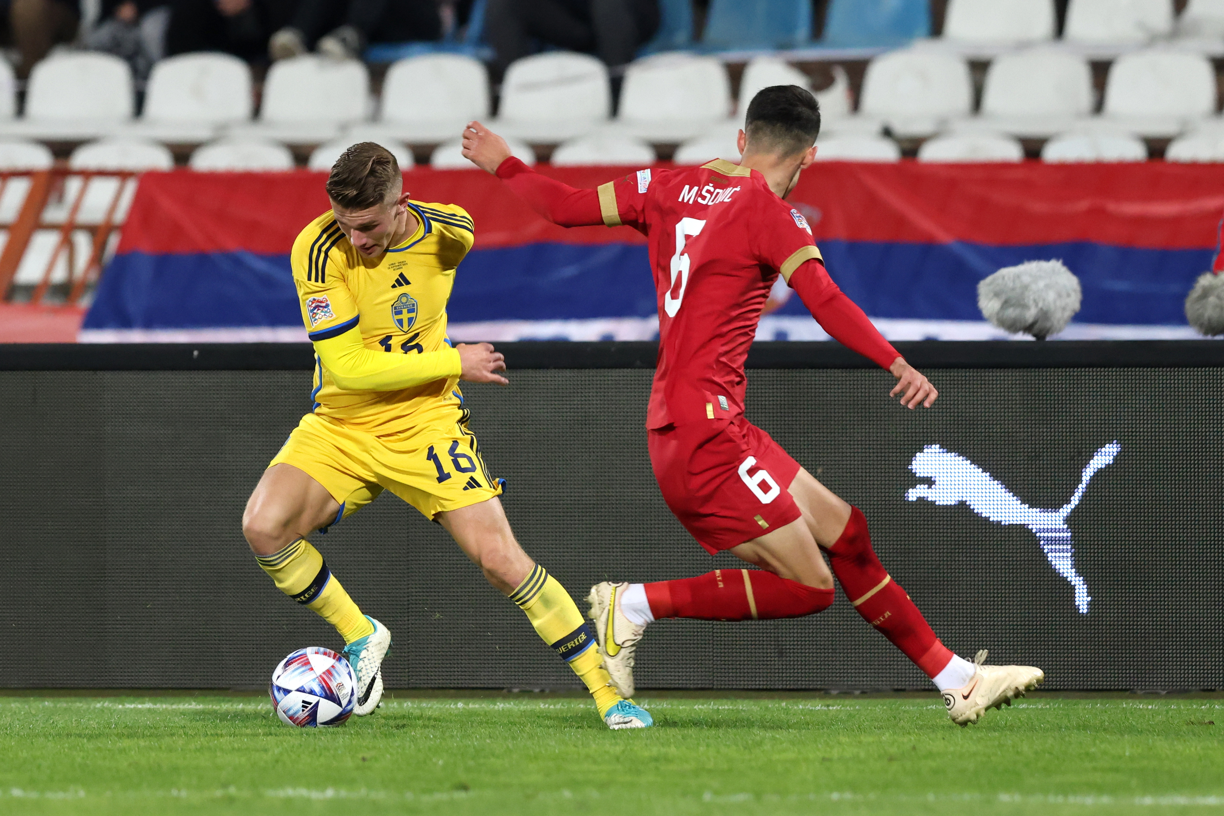 Srbija - Švedska (Foto: EPA-EFE)